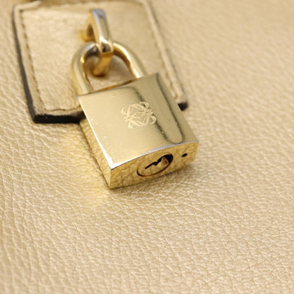 Loewe Amazona Leather, Gold, Leather, Handbag