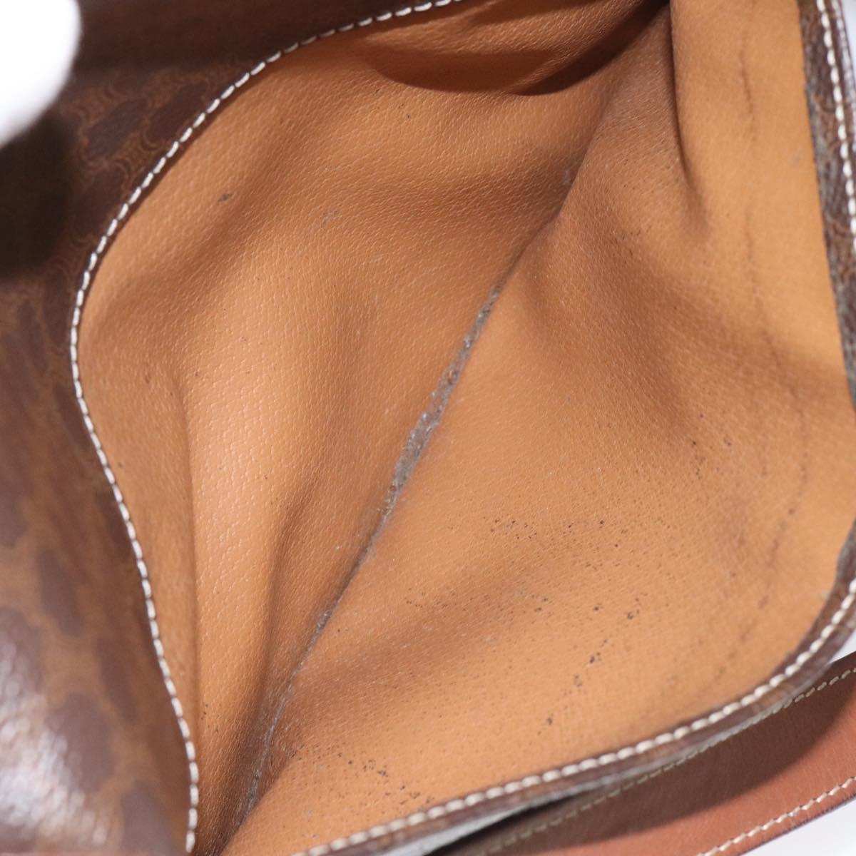 Céline Macadam, Brown, Canvas, shoulder