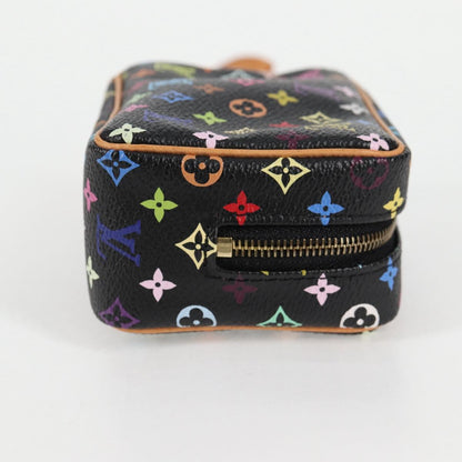 Louis Vuitton Wapity, Black, Canvas, clutch