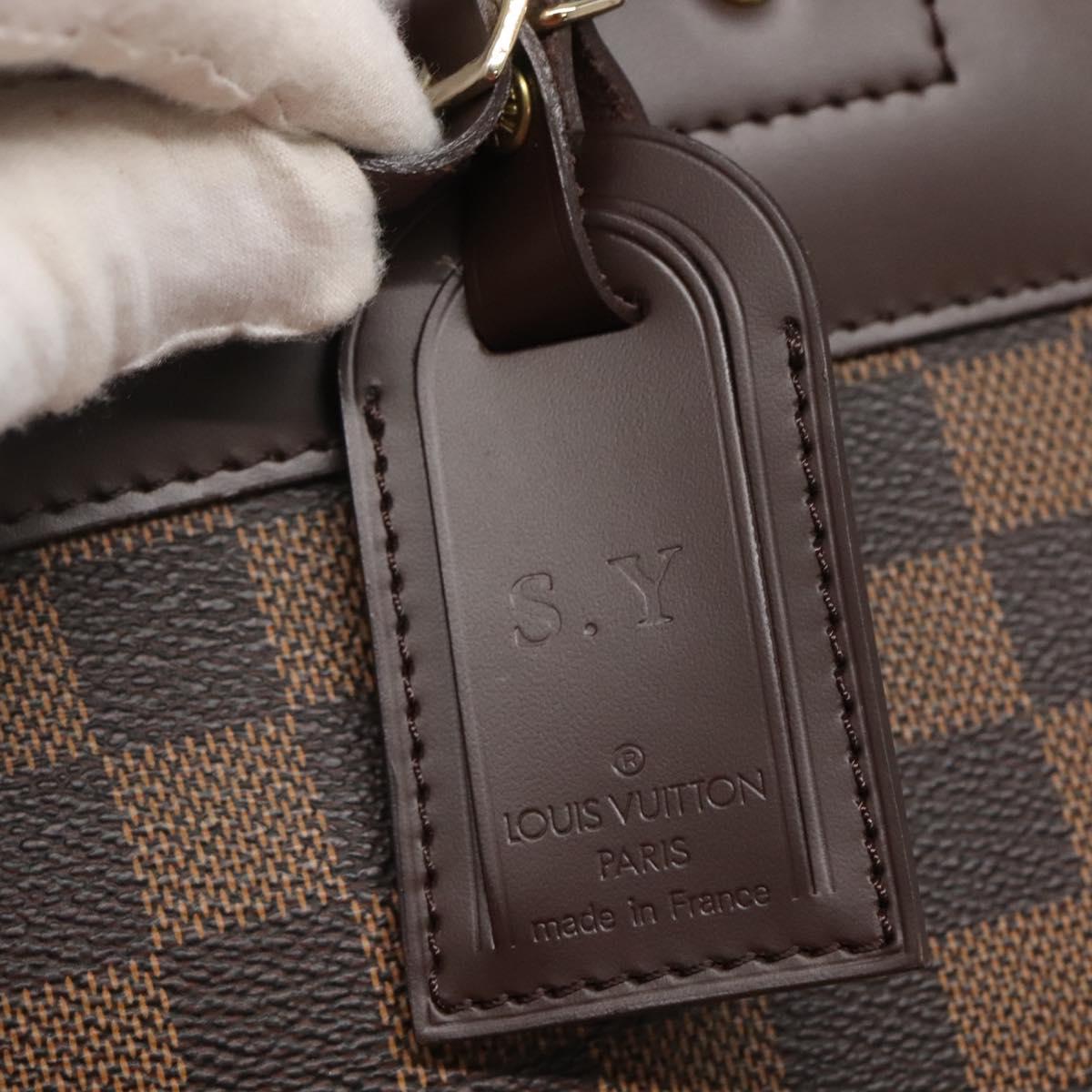 Louis Vuitton Greenwich PM, Brown, Canvas, travel