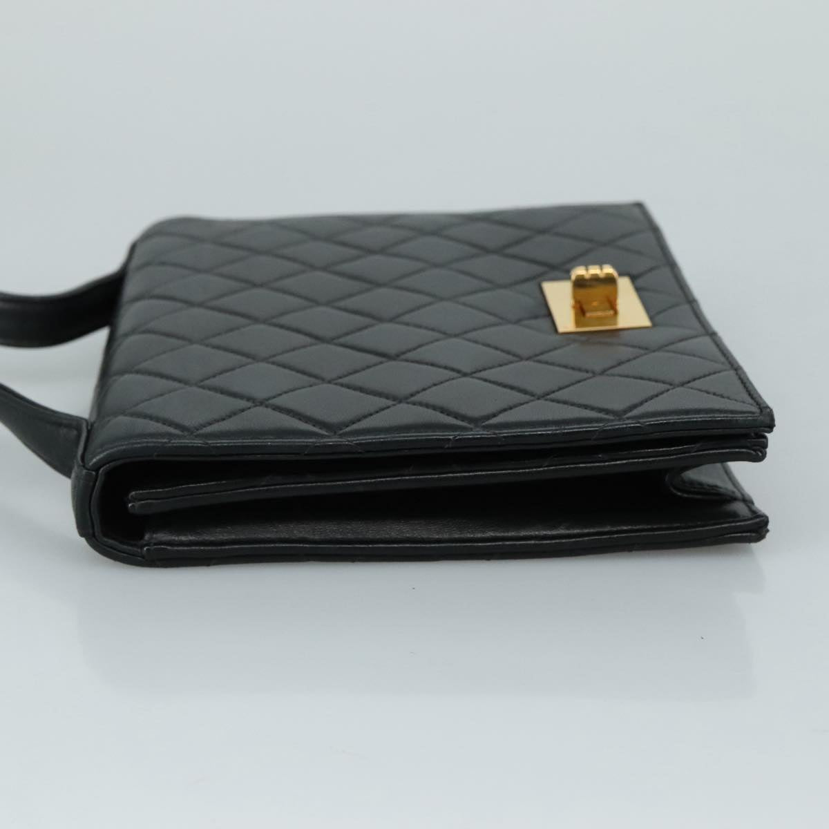 "Chanel 2,55", Black, Leather, shoulder