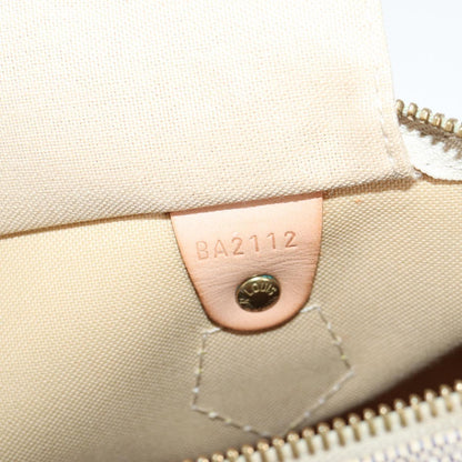 Louis Vuitton Speedy 30, White, Canvas, handbag