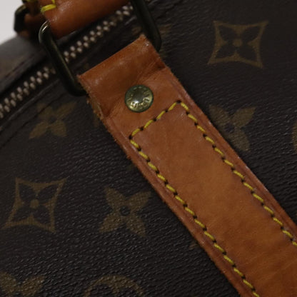Louis Vuitton Keepall 60, Brown, Canvas, travel