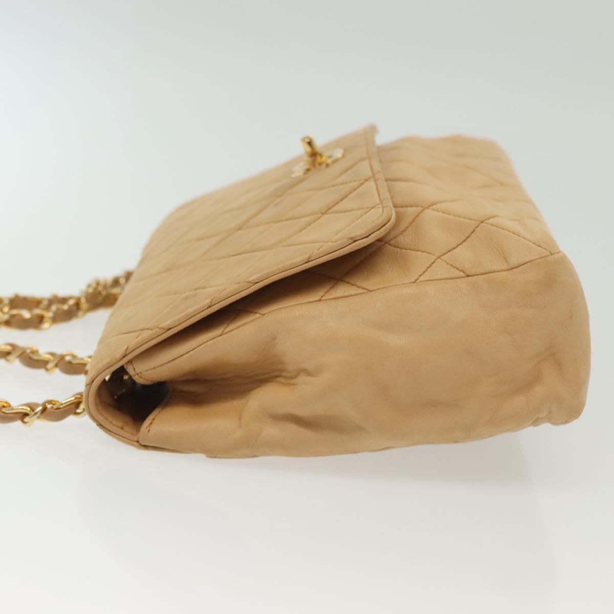 Chanel Matelassé, Brown, Leather, shoulder