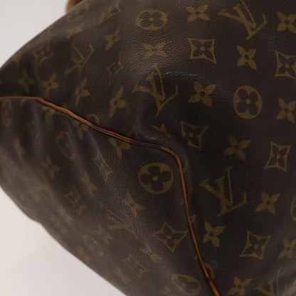Louis Vuitton Keepall 45, Brown, Canvas, travel