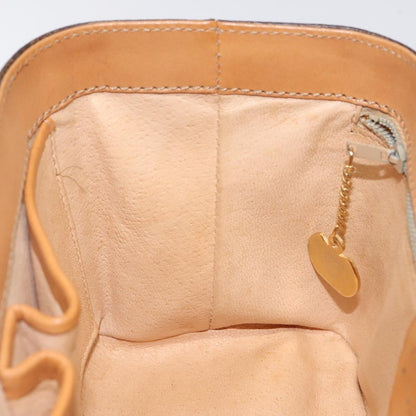 Céline Vanity, Brown, Canvas, handbag