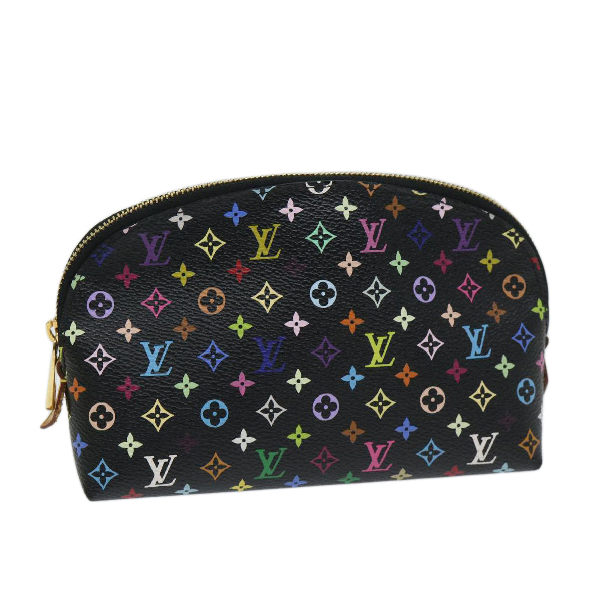 Louis Vuitton Cosmetic pouch, Black, Canvas, clutch