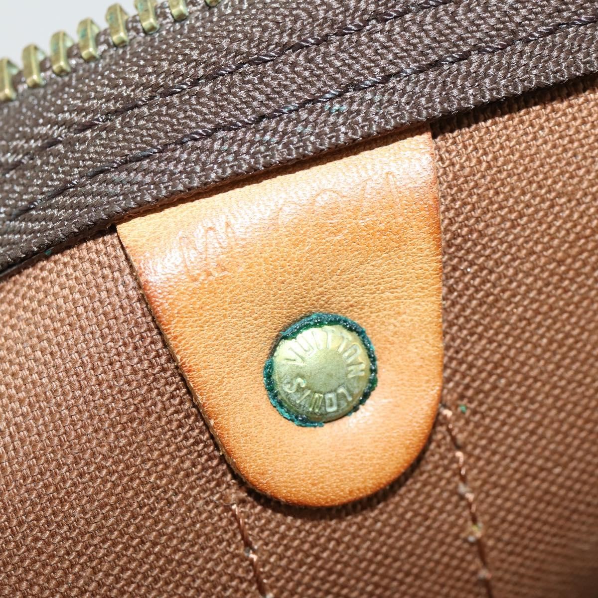 Louis Vuitton Keepall Monogram Canvas, Brown, Canvas, Travel Bag