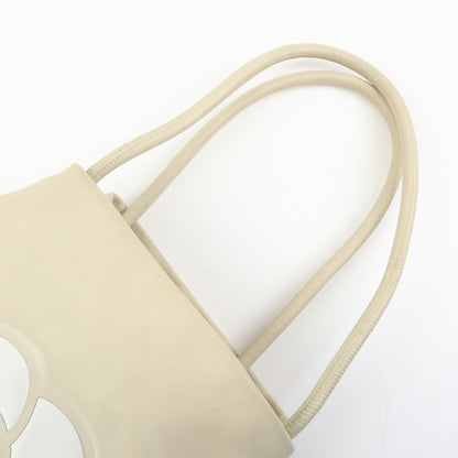 Chanel Camellia Lambskin, Beige, Leather, Tote Bag