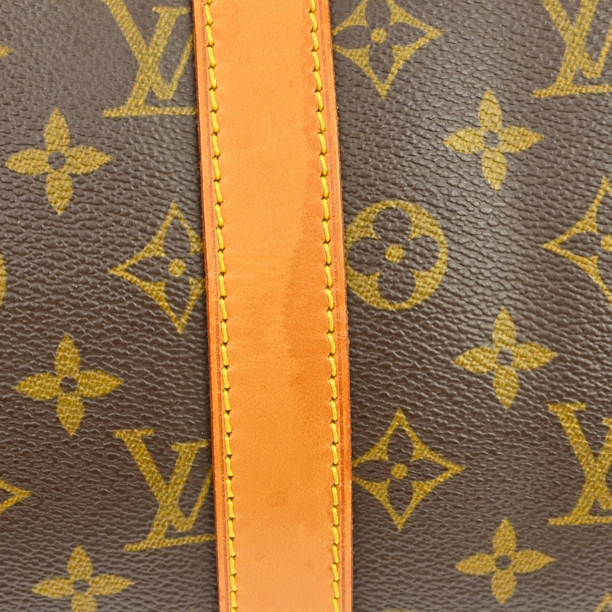 Louis Vuitton Keepall Monogram, Brown, Canvas, Travel Bag