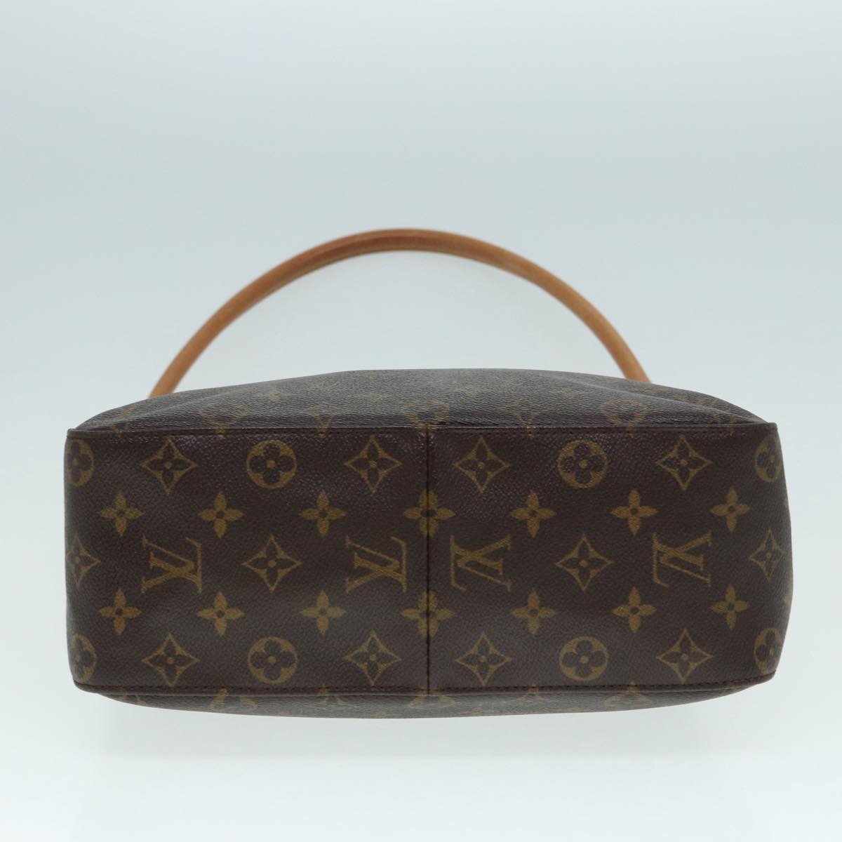 Louis Vuitton Looping GM, Blue, Canvas, shoulder