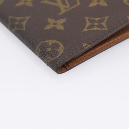 Louis Vuitton Bifold Card Case Canvas, Brown, Canvas, Clutch