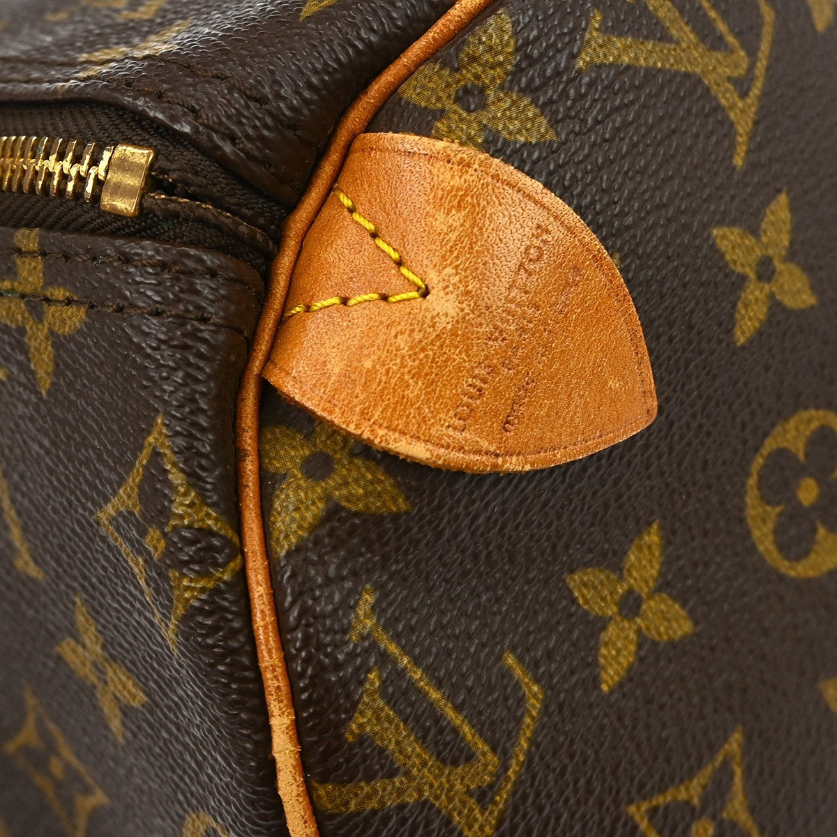Louis Vuitton Speedy Monogram Canvas, Brown, Canvas, Handbag