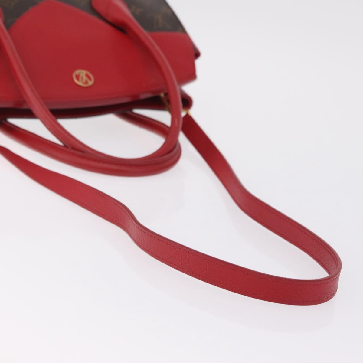 Louis Vuitton Florine Monogram Canvas and Leather, Brown, Canvas, Handbag