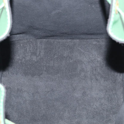 Louis Vuitton Petit Noe Epi Leather, Green, Leather, Handbag