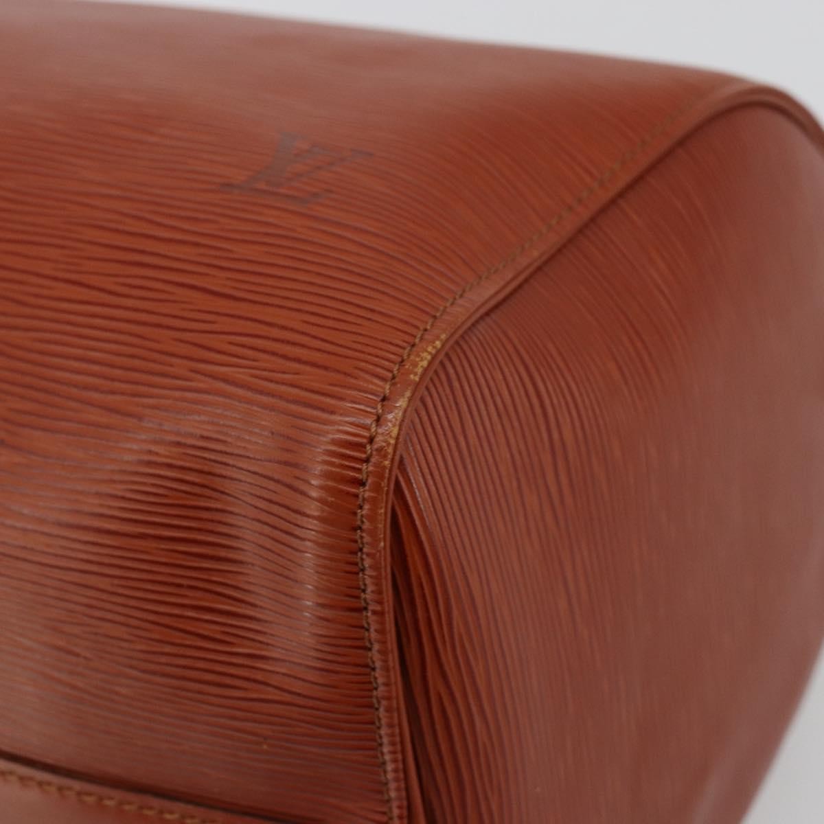 Louis Vuitton Speedy Epi Leather, Brown, Leather, Handbag