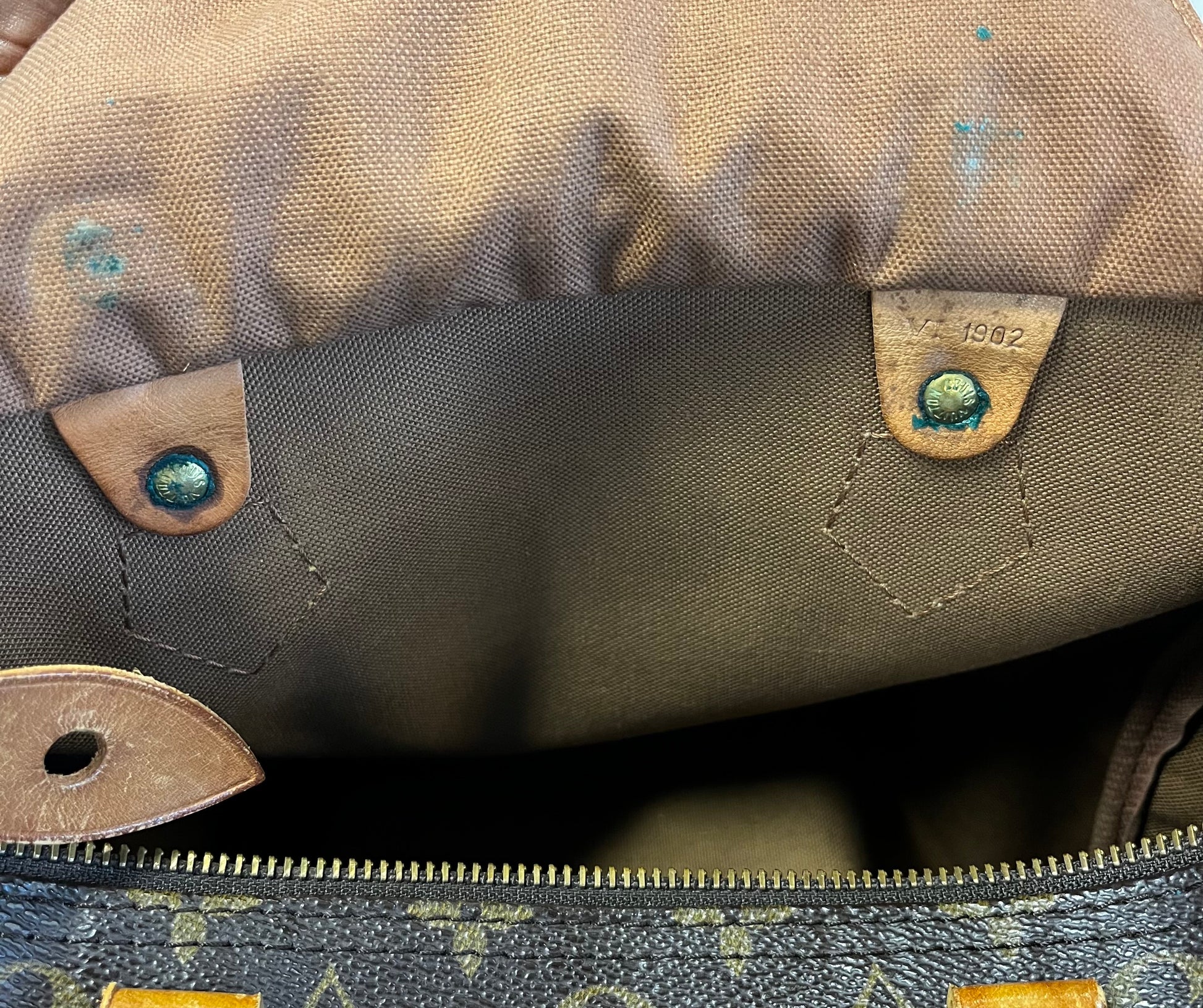 Louis Vuitton Speedy Monogram Canvas, Brown, Canvas, Handbag
