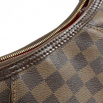 Louis Vuitton Thames Damier, Brown, Canvas, Handbag