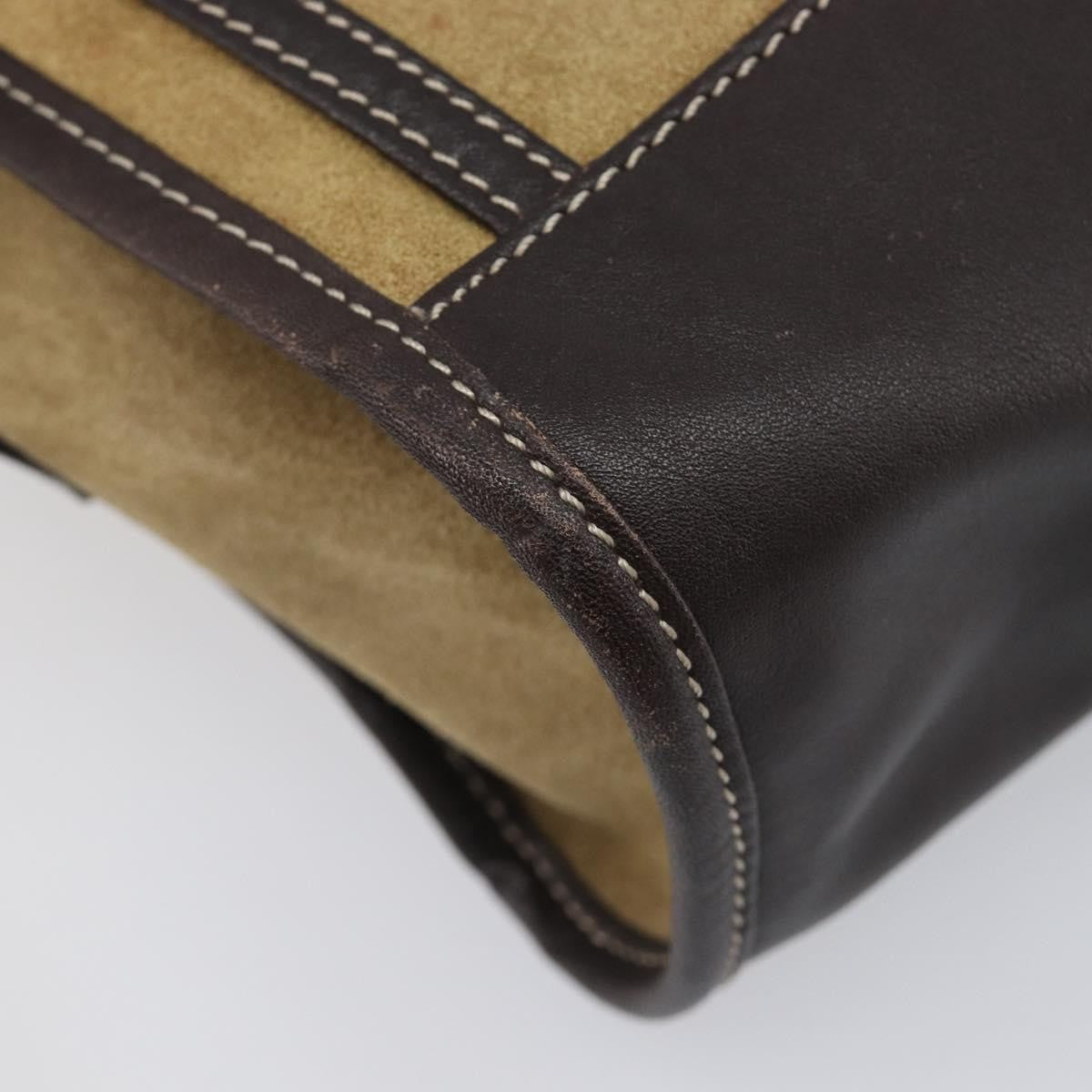 Loewe Vintage Suede, Beige, Suede, Shoulder Bag