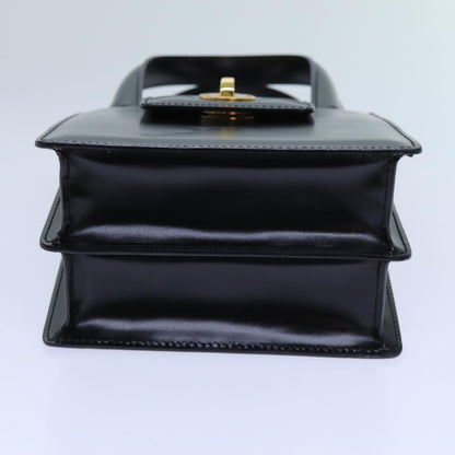 Bvlgari Handbag Leather, Black, Leather, Handbag
