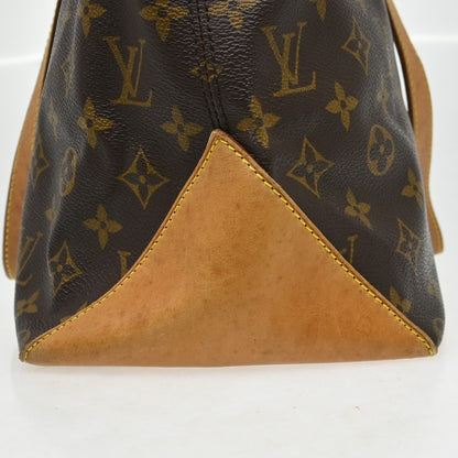 Louis Vuitton Cabas Mezzo Monogram Canvas, Brown, Canvas, Tote Bag