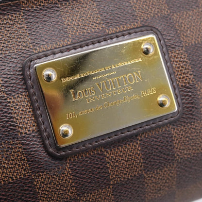 Louis Vuitton Eva Damier, Brown, Canvas, Handbag