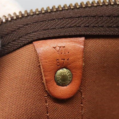 Louis Vuitton Keepall 50, Brown, Canvas, travel