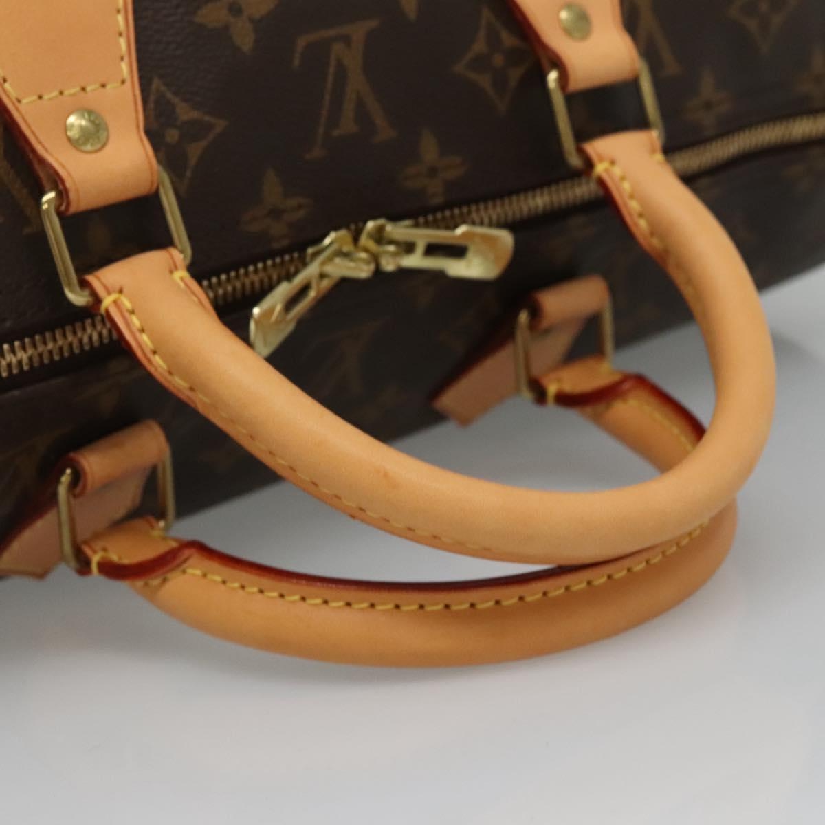 Louis Vuitton Speedy Bandoulière, Brown, "CANVAS, LEATHER", travel