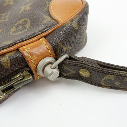 Louis Vuitton Marly Dragonne Clutch Monogram Canvas, Brown, Canvas, Clutch