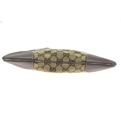 Gucci Mayfair Messenger GG Canvas and Leather, Beige, Canvas, Shoulder Bag