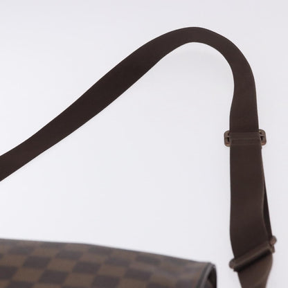 Louis Vuitton Brooklyn Damier Ebene, Brown, Canvas, Shoulder Bag
