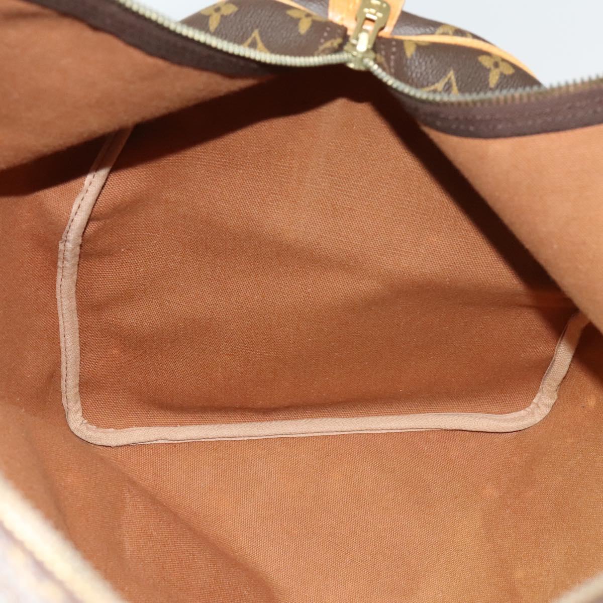 Louis Vuitton Keepall 60, Brown, Canvas, travel