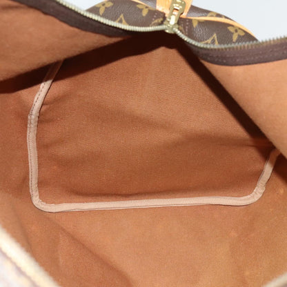 Louis Vuitton Keepall 60, Brown, Canvas, travel