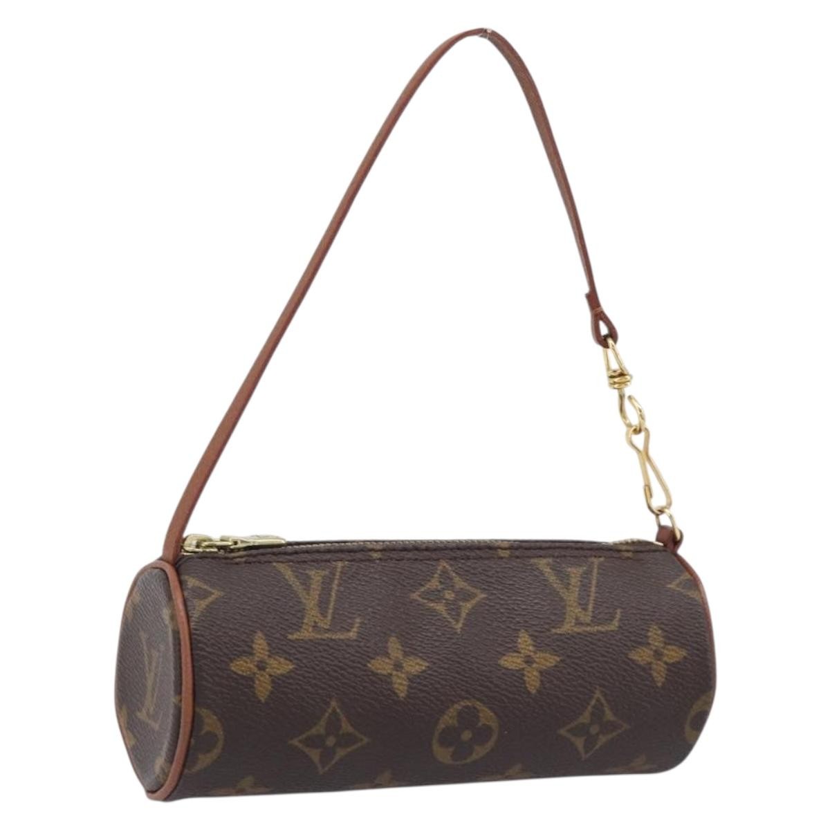 Louis Vuitton Papillon Pochette Monogram Canvas, Brown, Canvas, Clutch