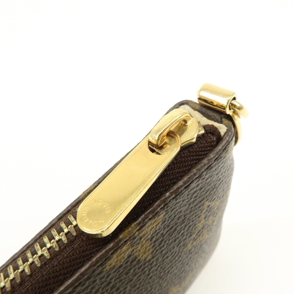 Louis Vuitton Milla Pochette Monogram Canvas, Brown, Canvas, Clutch