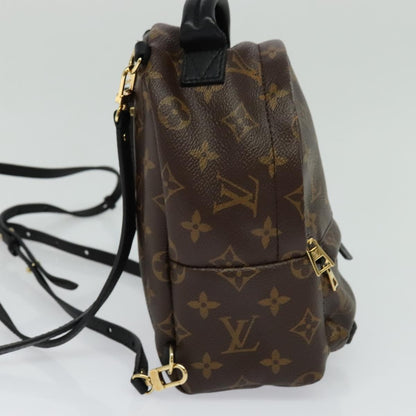 Louis Vuitton Palm Springs Monogram Canvas, Brown, Canvas, Backpack
