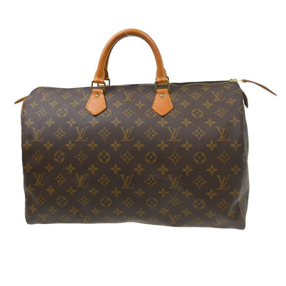Louis Vuitton Speedy Monogram Canvas, Brown, Canvas, Handbag