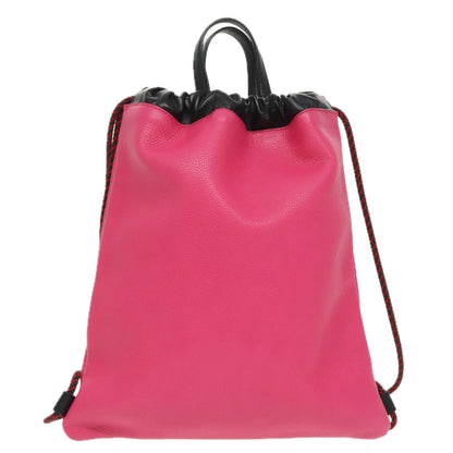 Gucci Drawstring, Pink, Leather, backpack