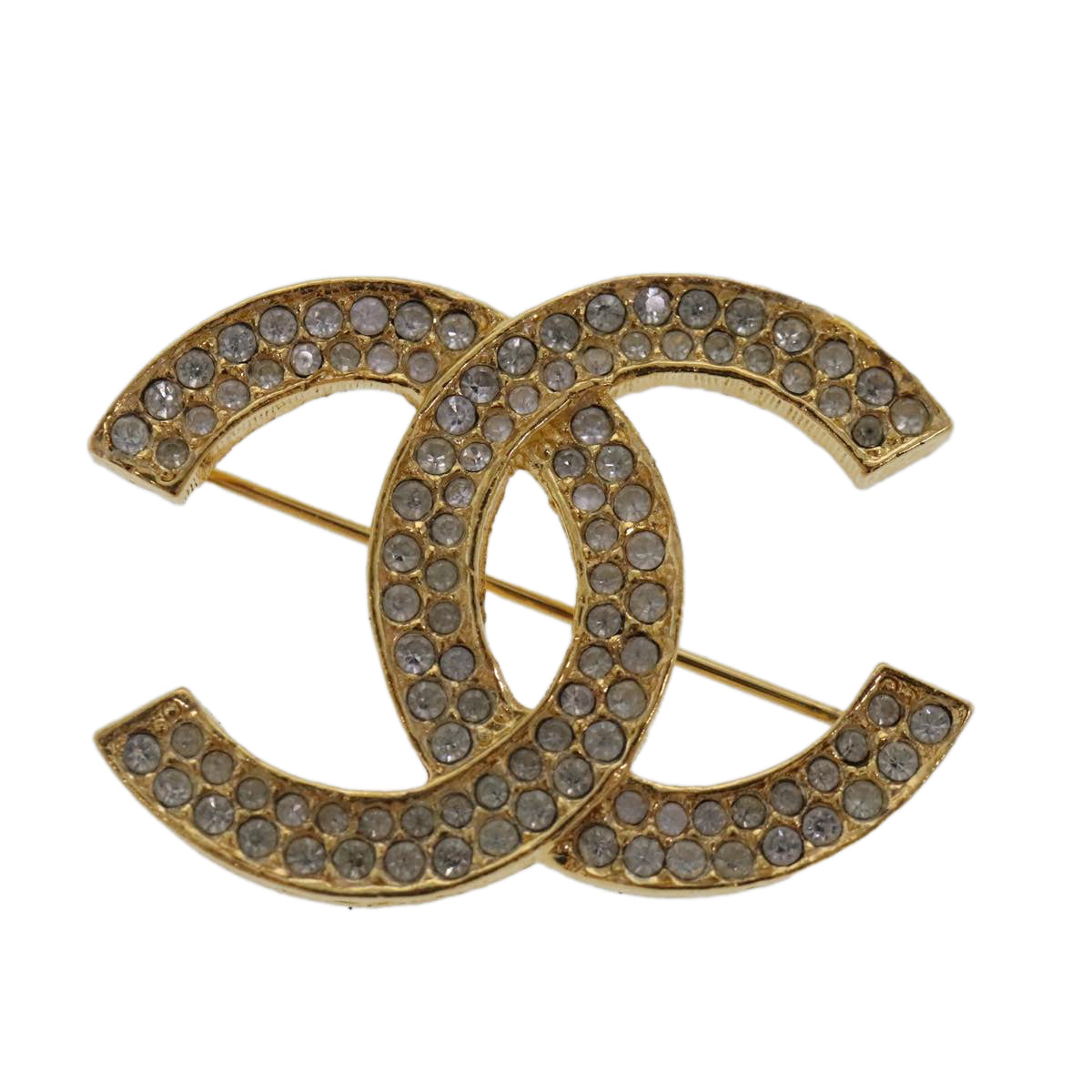 Chanel Coco Mark, Gold, Metal, brooch