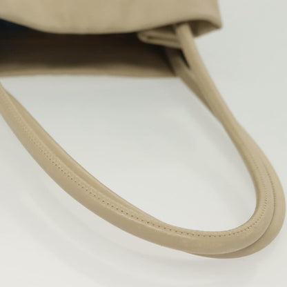 Chanel Camellia, Beige, Leather, shoulder