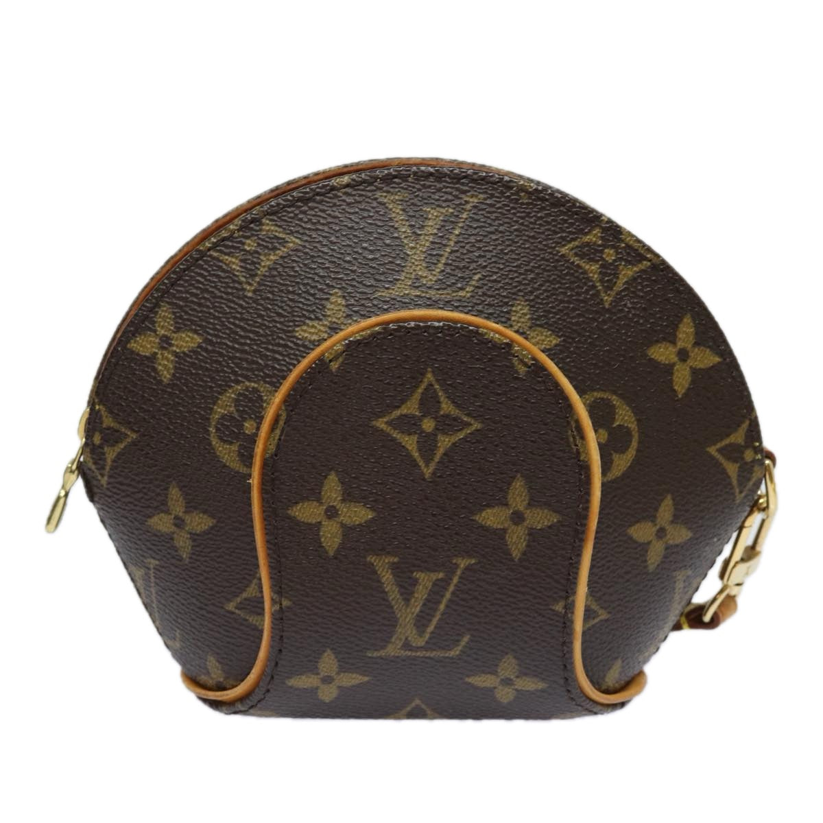 Louis Vuitton Ellipse, Brown, Canvas, clutch