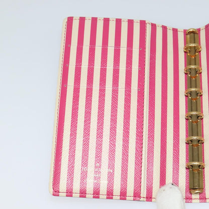 Louis Vuitton Agenda PM, Brown, Canvas, wallet