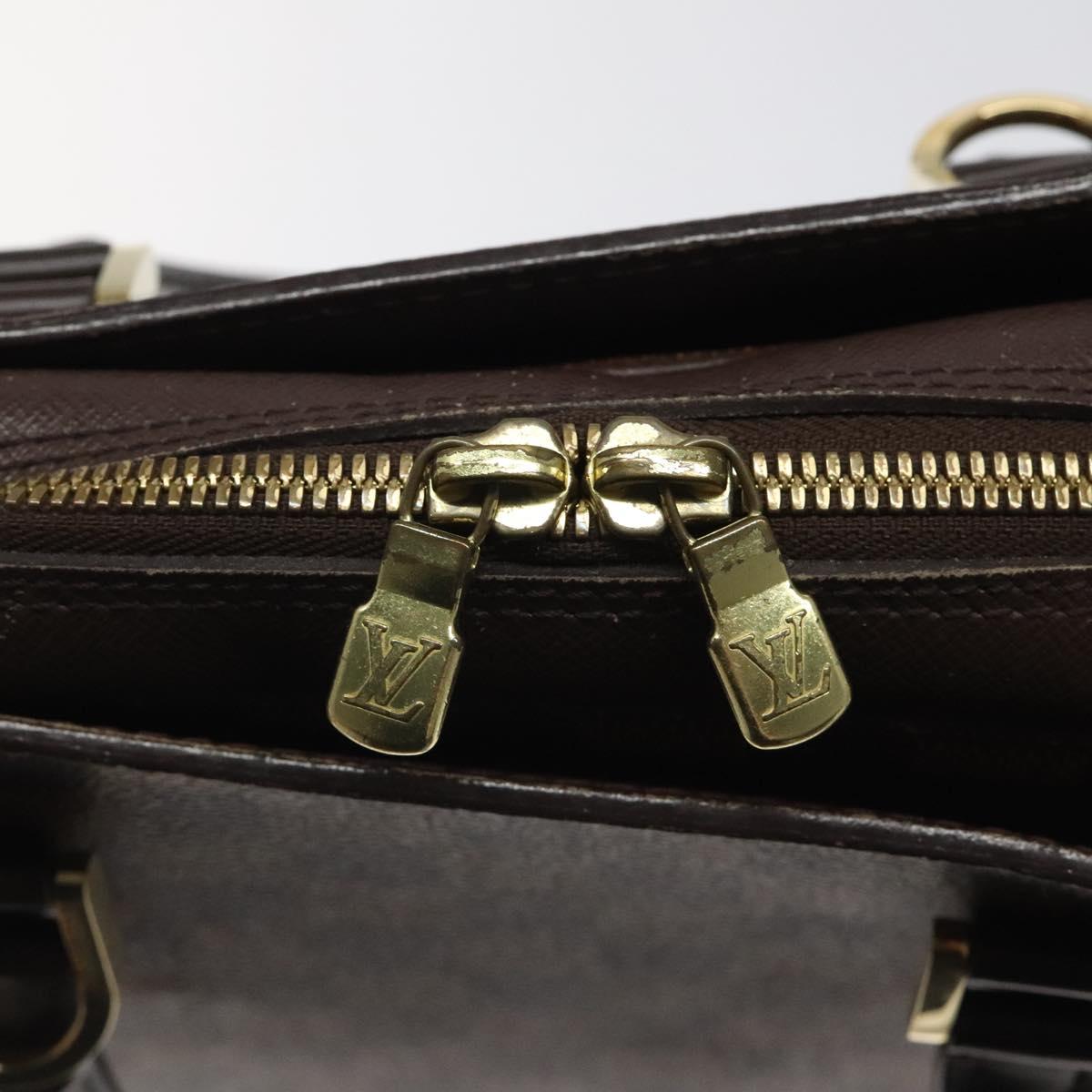 Louis Vuitton Triana, Brown, Canvas, handbag