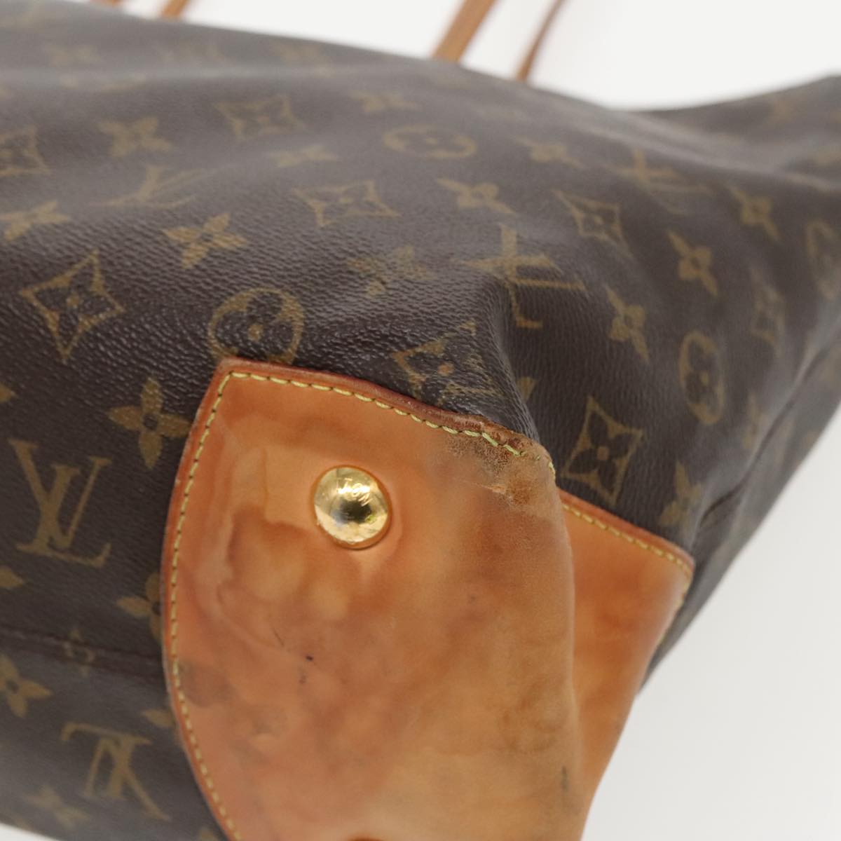 Louis Vuitton Wilshire, Brown, Canvas, tote