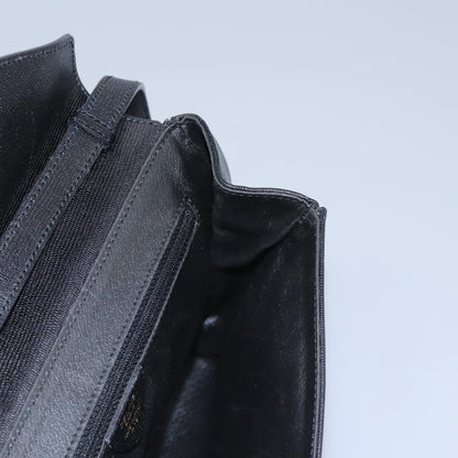 Céline Logo du cercle, Black, Leather, shoulder