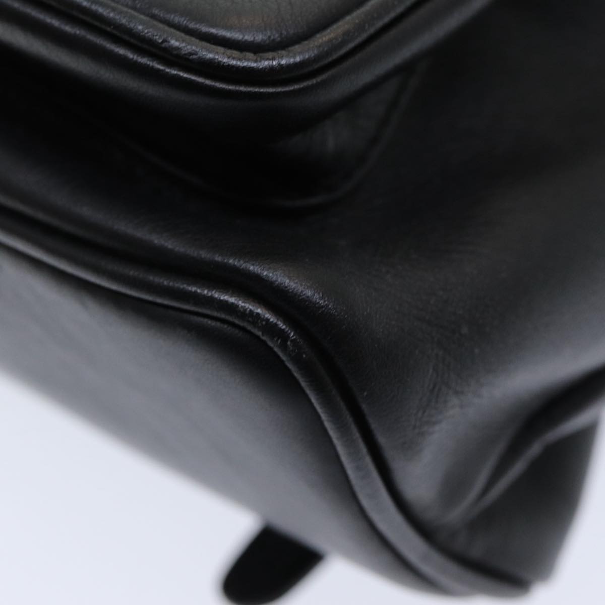 Gucci Bamboo, Black, Leather, backpack