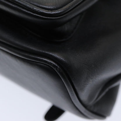 Gucci Bamboo, Black, Leather, backpack