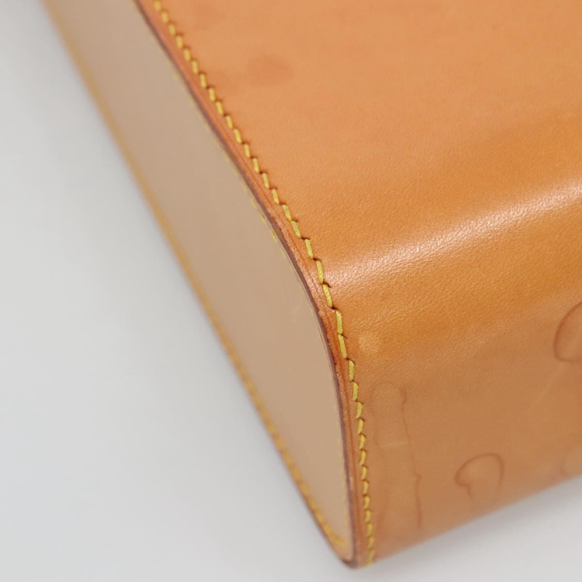 Louis Vuitton, Beige, Leather, shoulder