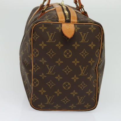 Louis Vuitton Sac Souple, Brown, Canvas, travel