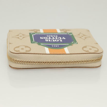 Louis Vuitton Zippy coin purse, Beige, Canvas, wallet